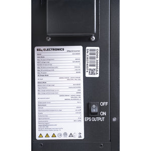 EG4 6000XP Off-Grid Inverter | 8000W PV Input | 6000W Output | 480V VOC Input | 48V 120/240V Split Phase | All-In-One Solar Inverter