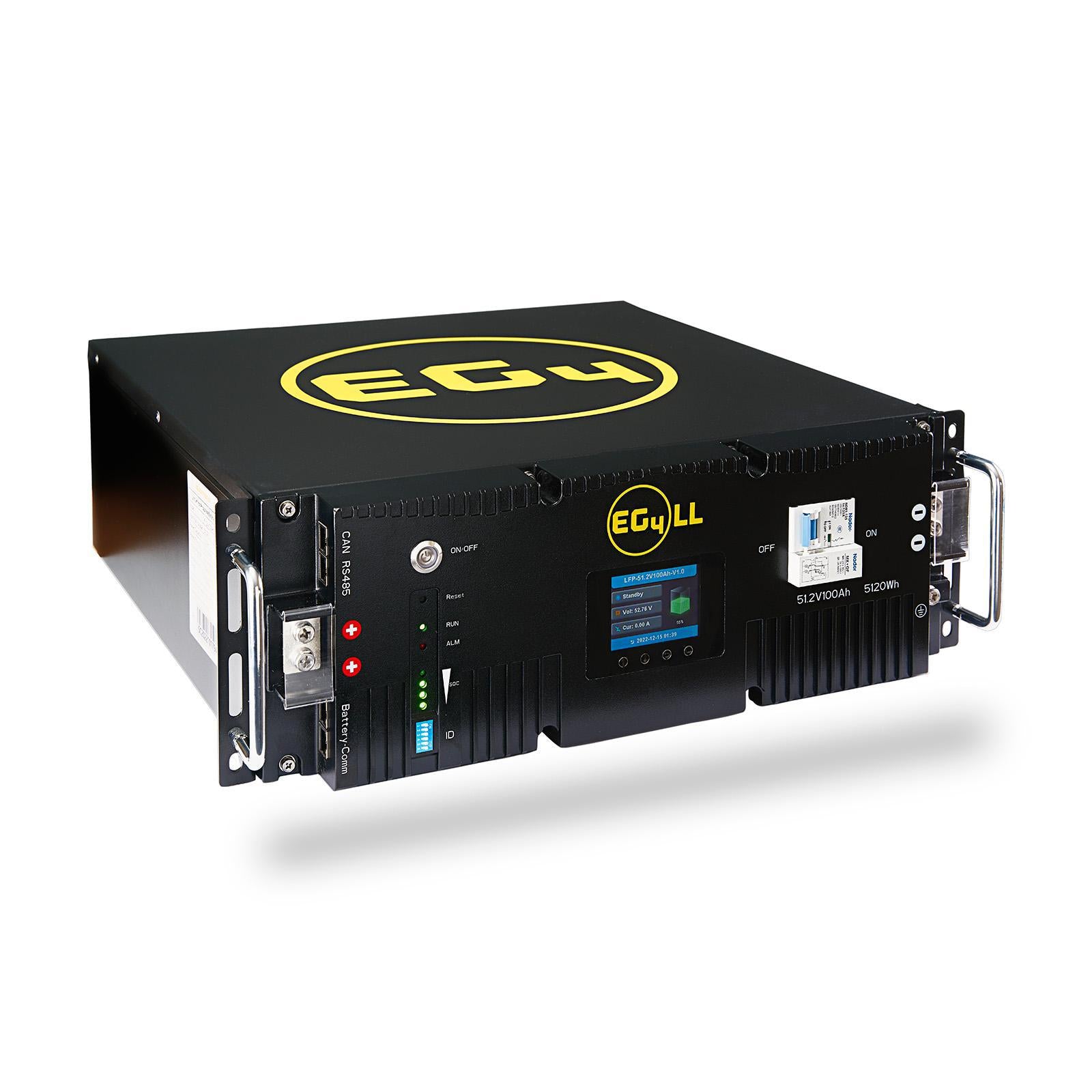 EG4 - LL-48V | Server Rack/Rack Mount Lithium Battery 51.2V (48V) 5.12 ...