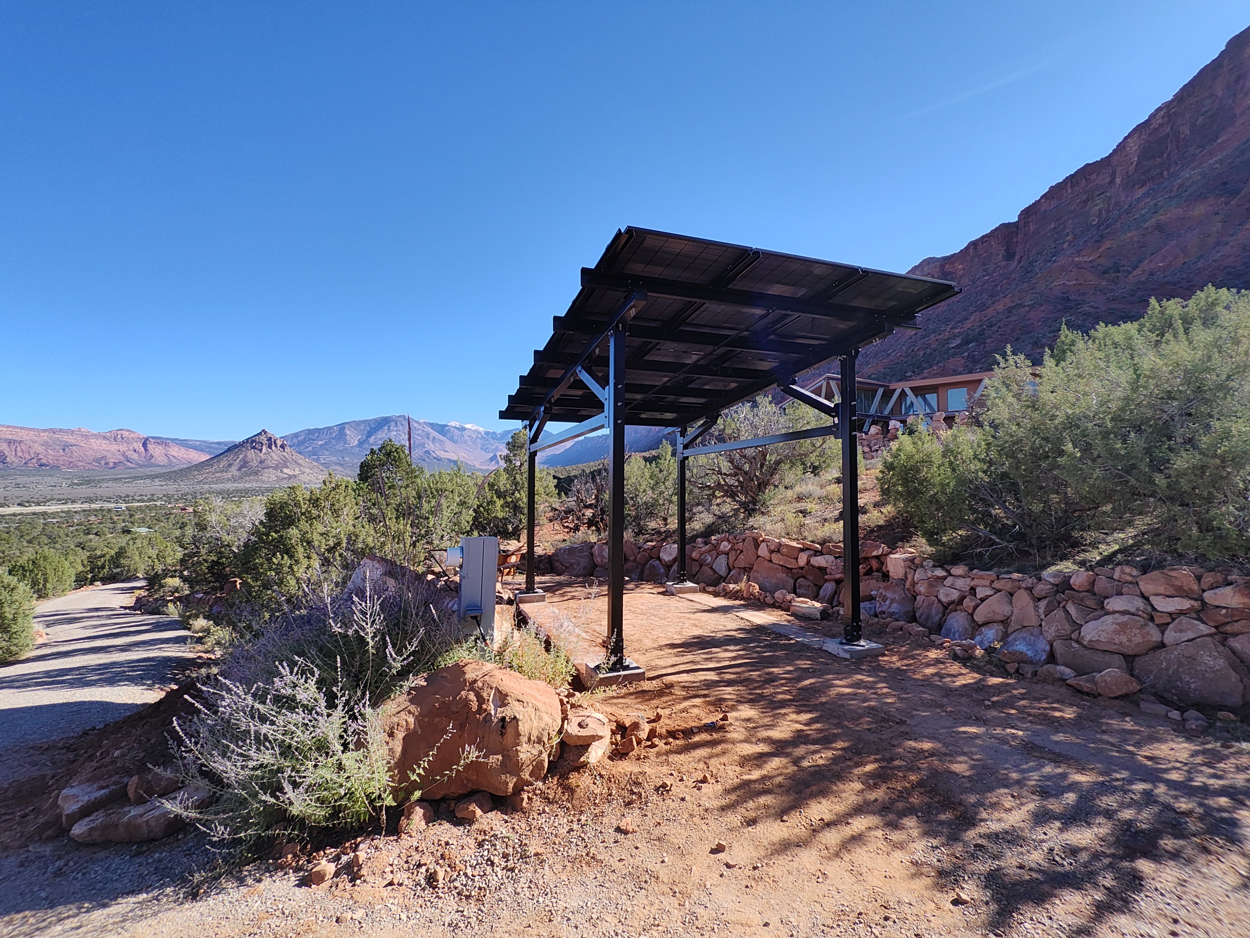 2025] Chiko Maximo 185 Steel Solar Carport/Gazebo | 1-Car, 2-Car