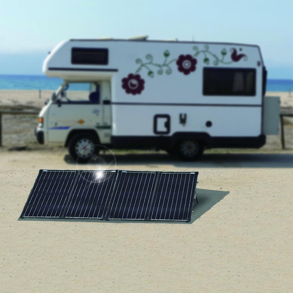 ACOPOWER PTK 200W Portable Solar Panel Kit Briefcase