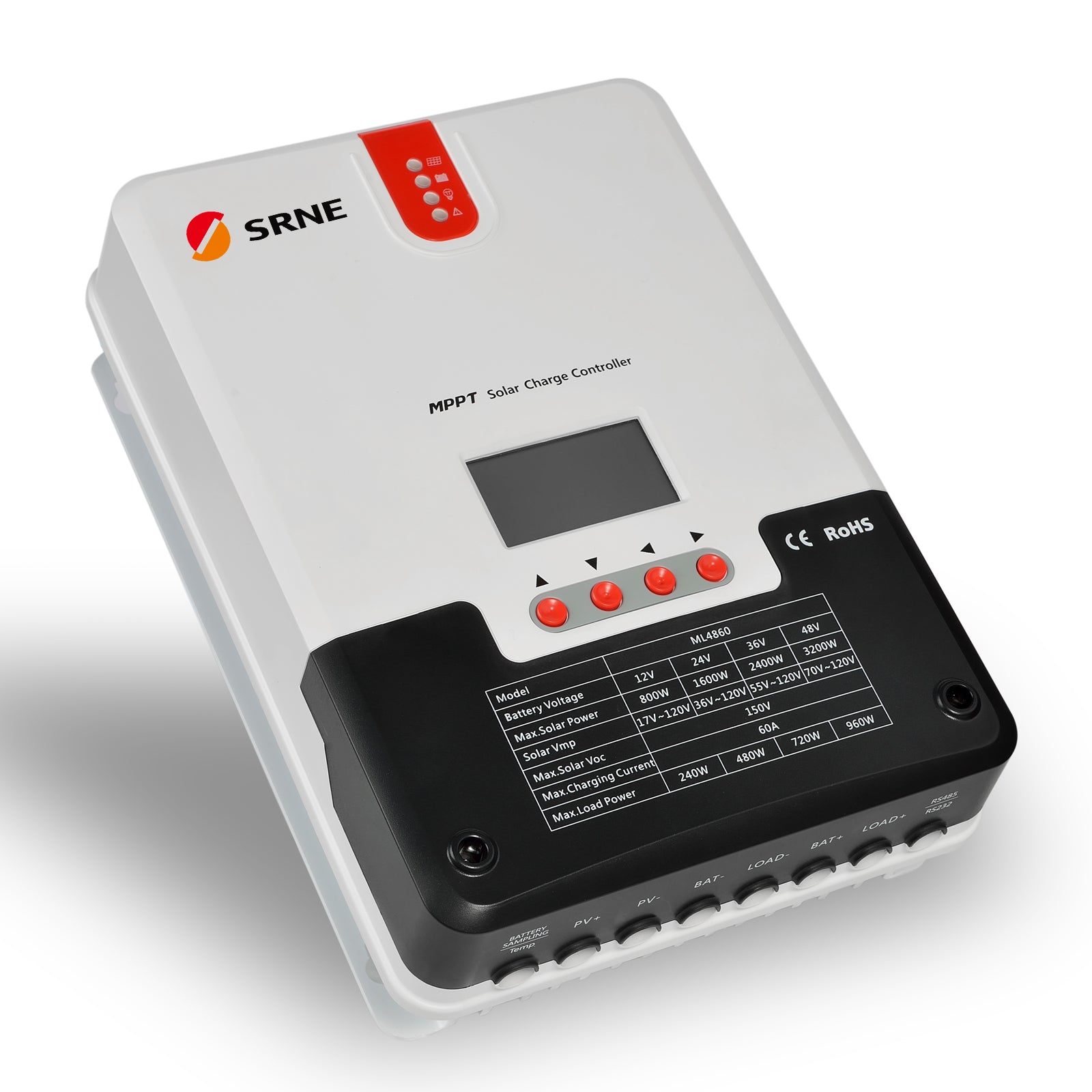 SRNE ML 150/60A MPPT Solar Charge Controller 12V/24V/48V