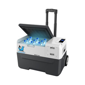 LiONCooler Combo, X30A Portable Solar Fridge/Freezer (32 Quarts) and 90W Solar Panel