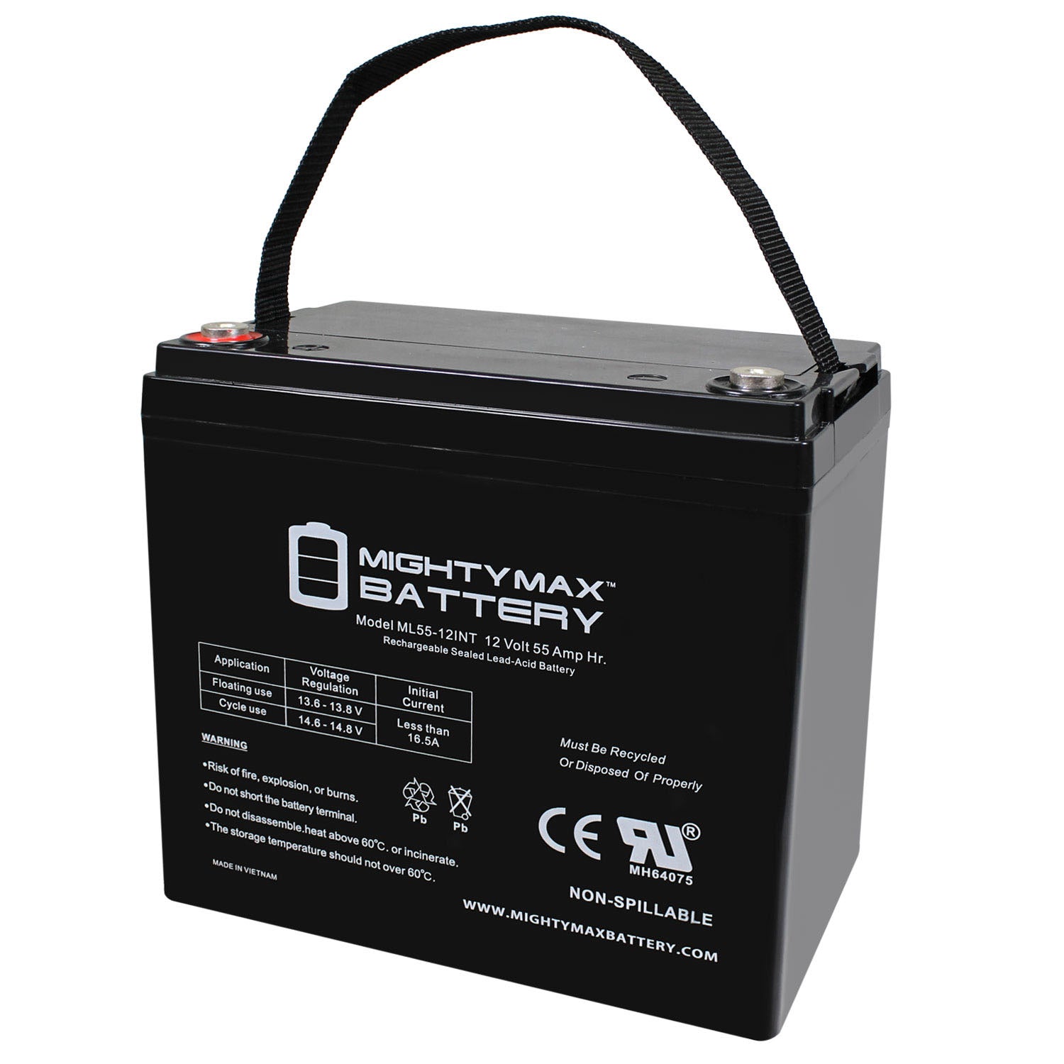 Mighty Max Battery 12V-55Ah
