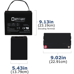 Mighty Max Battery 12V-55Ah