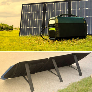 ACOPOWER 500W Generator and 120W Portable Solar Panel