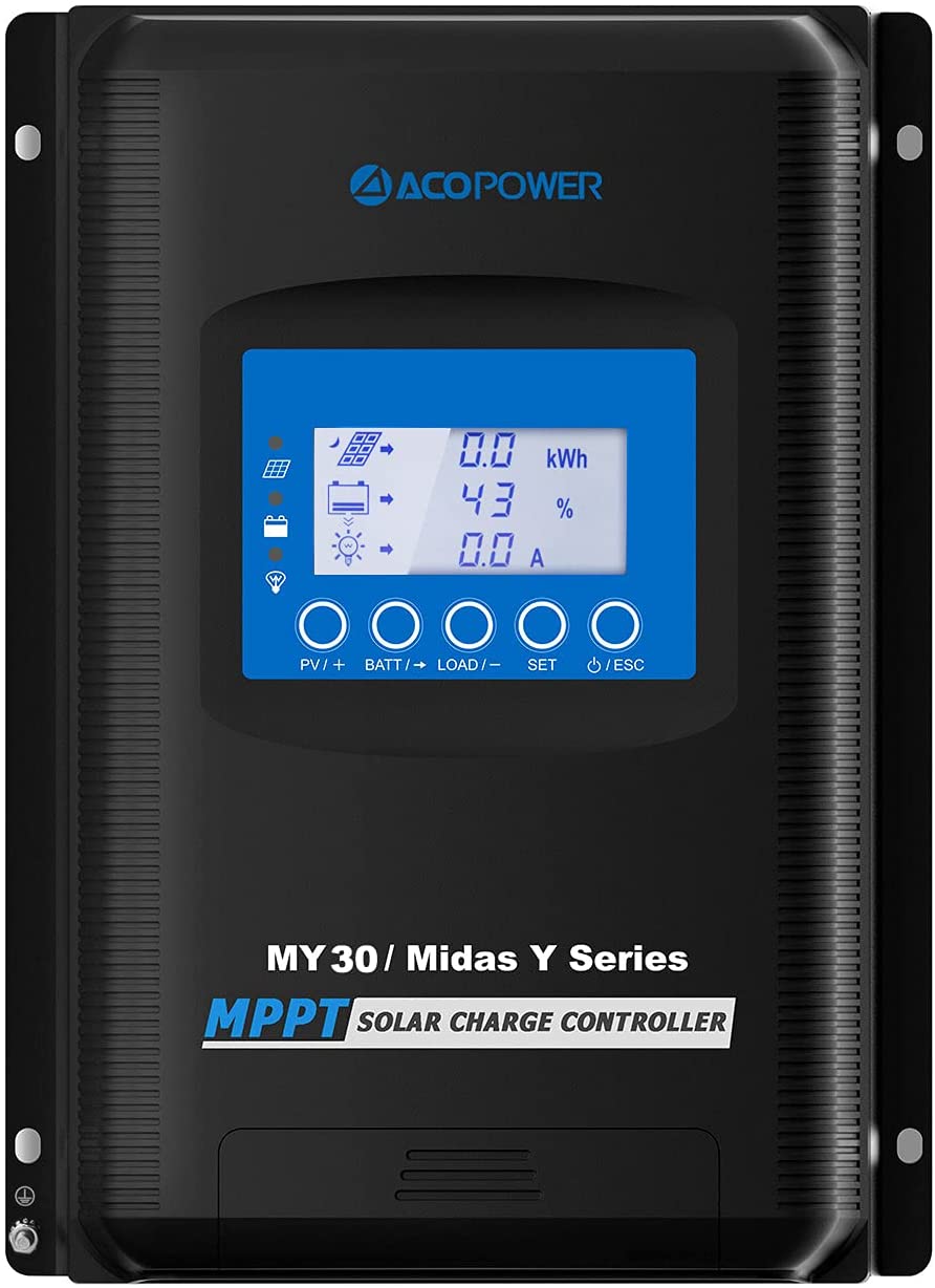 ACOPower 30A MPPT Solar Charge Controller 12V/24V