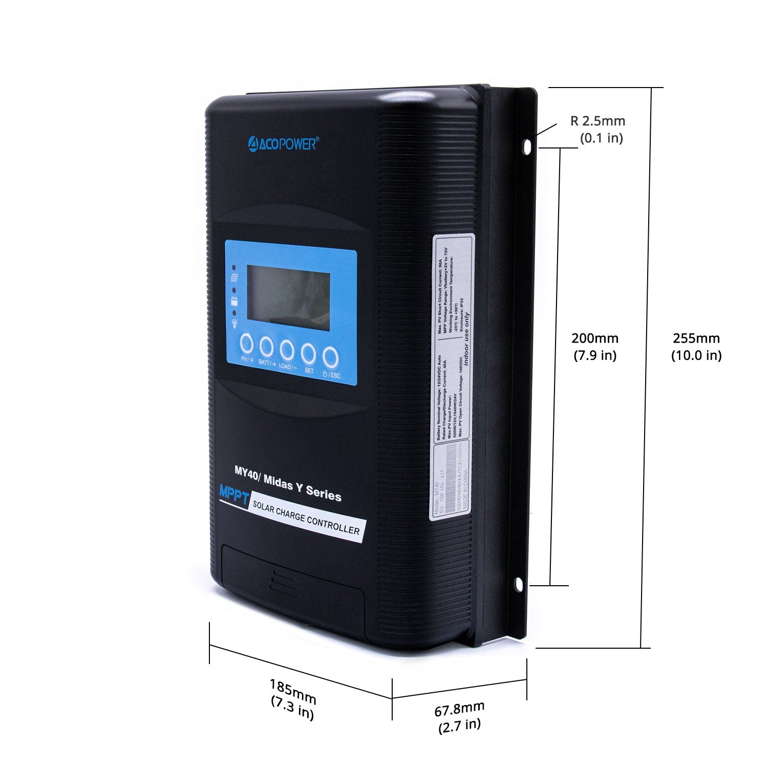 500 WATT, 12 VOLT OFF-GRID SOLAR KIT: 40 AMP MPPT CHARGE CONTROLLER & ALL BLACK MONOCRYSTALLINE PANEL(S)