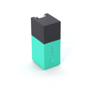 BOLT: (1) USB Port, Battery: 3350mAh Lithium Ion Battery/Charger