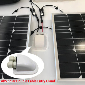 ACOPOWER 220Watts Flexible Solar RV Kit,  20A PWMCharge Controller
