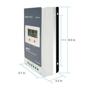 EPEVER 30A MPPT Solar Charge Controller 12V/24V