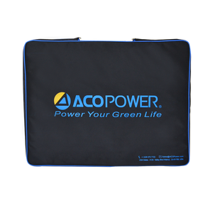 ACOPOWER PLK 120W Portable Solar Panel Kit Lightweight Briefcase