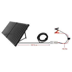 ACOPOWER PLK 120W Portable Solar Panel Kit Lightweight Briefcase