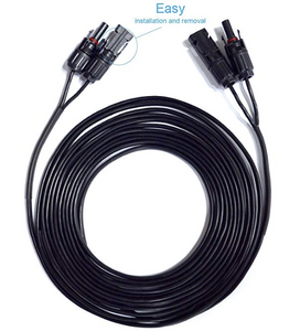ACOPOWER 20FT Solar Extension Cable with MC4 Female