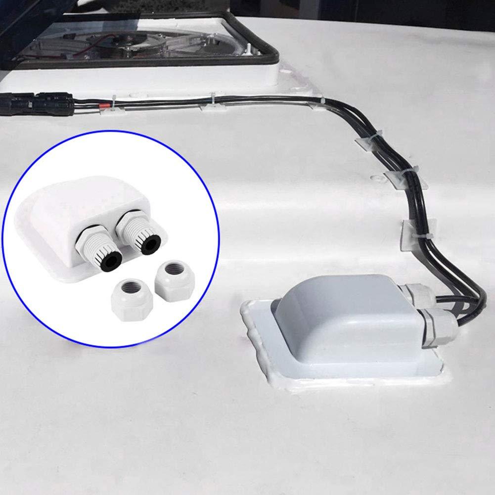 Homestead Hybrid: Weatherproof  Exterior Cable Cap/Pass Through