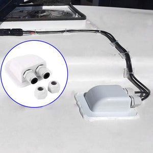 Homestead Hybrid: Weatherproof  Exterior Cable Cap/Pass Through