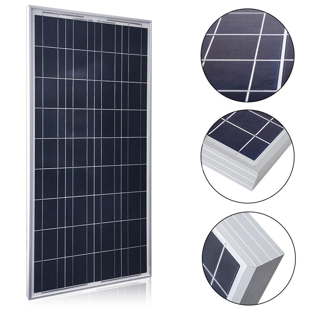 100 WATT, 12 VOLT POLYCRYSTALLINE SOLAR PANEL