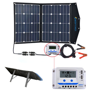 ACOPOWER LTK 80W Foldable Solar Panel Kit Suitcase