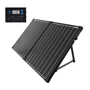 100W Portable Solar Briefcase, w/ ProteusX 20A Waterproof LCD Controller