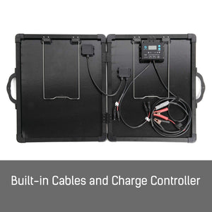 ACOPOWER PLK 100W Portable Solar Panel Kit Lightweight Briefcase