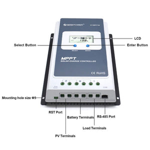 EPEVER 40A MPPT Solar Charge Controller