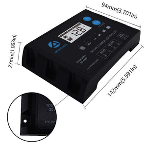 ACOPOWER Waterproof ProteusX 20A PWM Solar Charge Controller