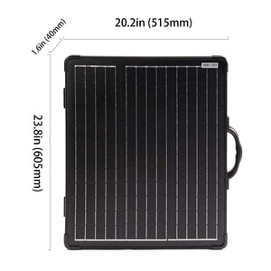 ACOPOWER PLK 100W Portable Solar Panel Kit Lightweight Briefcase