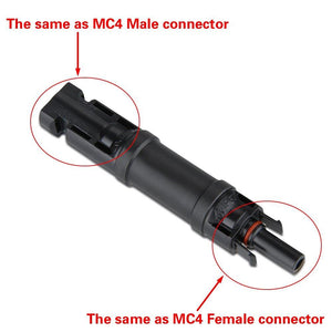 ACOPOWER 15A 4 Pair MC4 in-Line Diode Connector