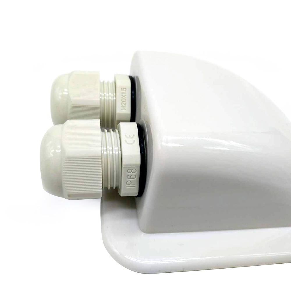 Homestead Hybrid: Weatherproof  Exterior Cable Cap/Pass Through